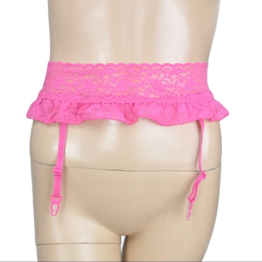Victoria’s Secret garter belt lace pink size XS/S